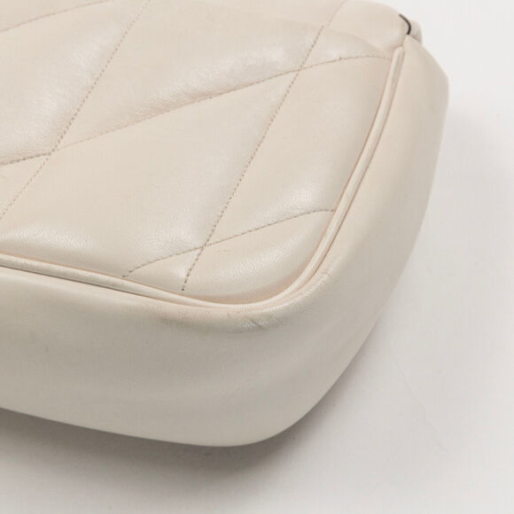 COACH Shoulder Bag with Chain Strap Cream 220170 - Picture 6 of 10